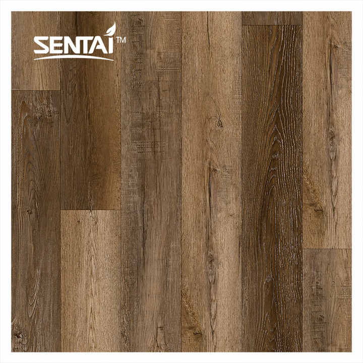 Sentai Manufacture Sản xuất sàn gỗ công nghiệp chuyên nghiệp Sàn nhựa Vinyl Click Sàn nhựa Vinyl nhiều màu - Daisan Mart
