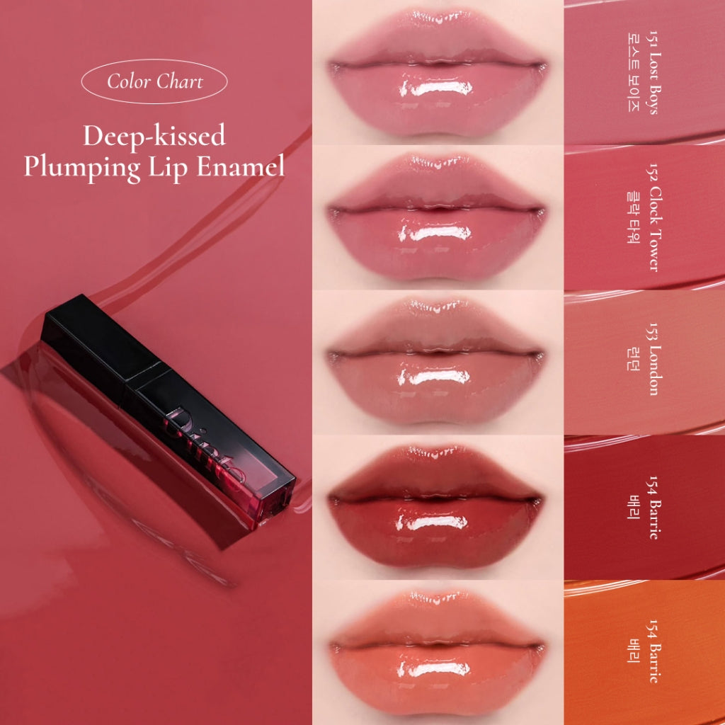 Son Kem Bóng Dinto Deep Kissed Plumping Lip Enamel 3.5g - Daisan Mart