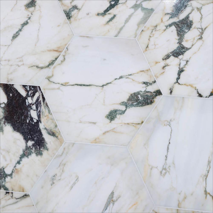 Tấm Đá Cẩm Thạch Calacatta Monet Tự Nhiên Centurymosaic - Daisan Mart