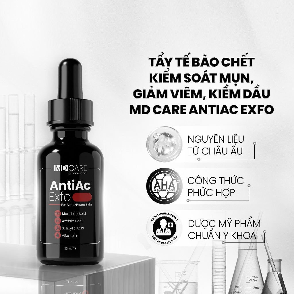 Tẩy Da Chết Hoá Học MD CARE AntiAc Exfo 30ml - Daisan Mart