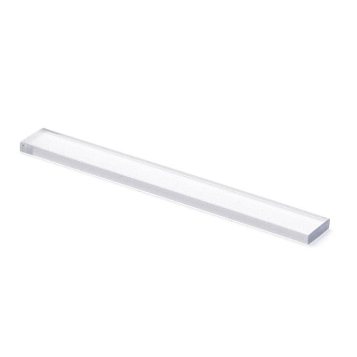 Thanh vuông Acrylic phòng tắm FHC 5/32" X 1/4" X 2" Khối lắp đặt bằng nhựa trong suốt cho cửa kính phòng tắm nhà bếp - Daisan Mart