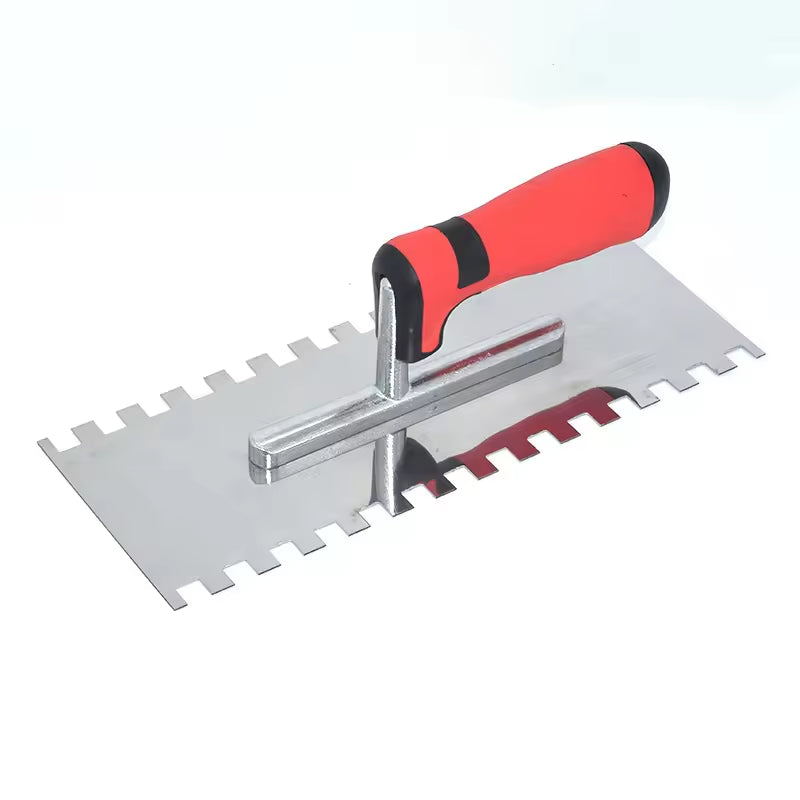 Bay trát xi măng cán tay cầm mềm bằng thép không gỉ 11" x 4" - Daisan Mart
