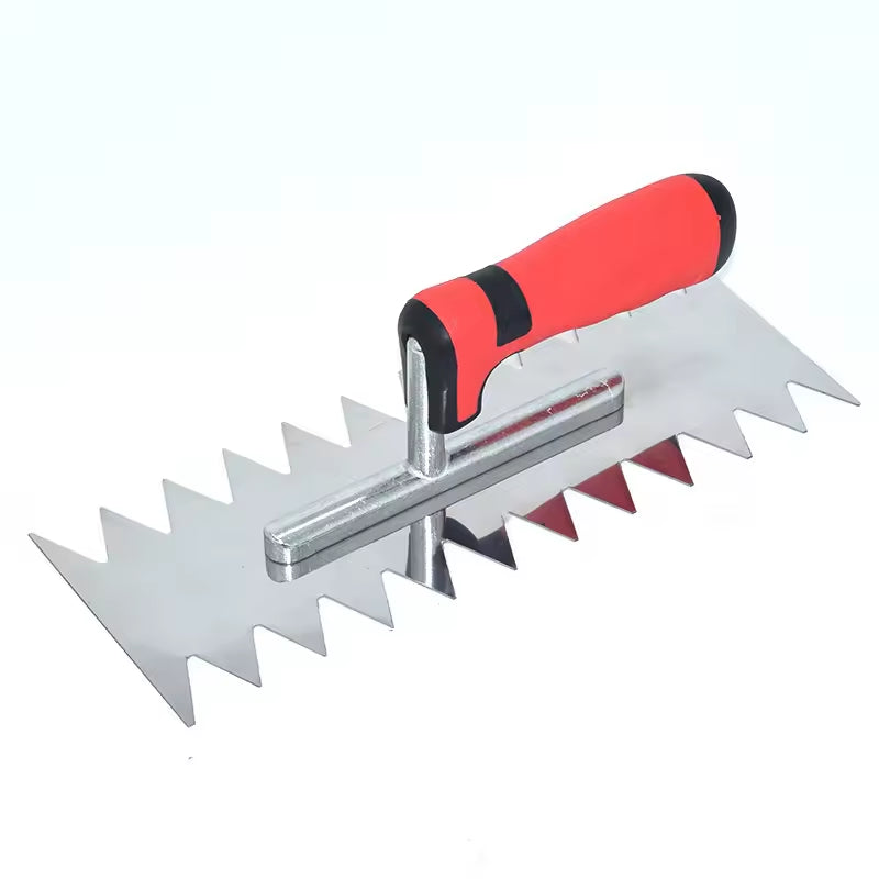 Bay trát xi măng cán tay cầm mềm bằng thép không gỉ 11" x 4" - Daisan Mart