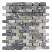 Gạch mosaic KB STONE 3D Dark Emperador dùng cho sàn nhà, thiết kế sàn gỗ theo phong cách Châu Âu, ốp tường nội thất khách sạn - Daisan Mart