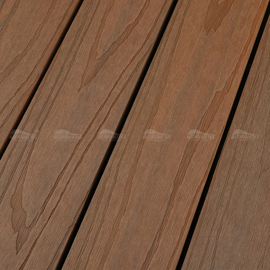 Ván lát sàn gỗ nhựa composite ngoài trời thân thiện với môi trường 100%, chống trơn trượt, dành cho khu vực xung quanh hồ bơi, lắp ghép dễ dàng - Daisan Mart