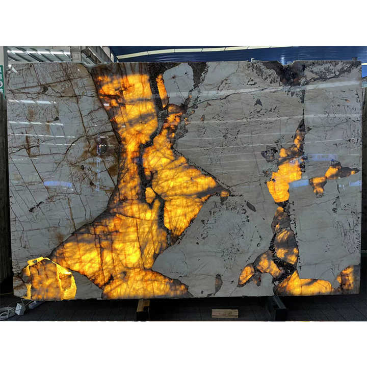 YD STONE Đá tự nhiên trong mờ Patagonia sang trọng đánh bóng Đá granite Patagonia có đèn nền - Daisan Mart