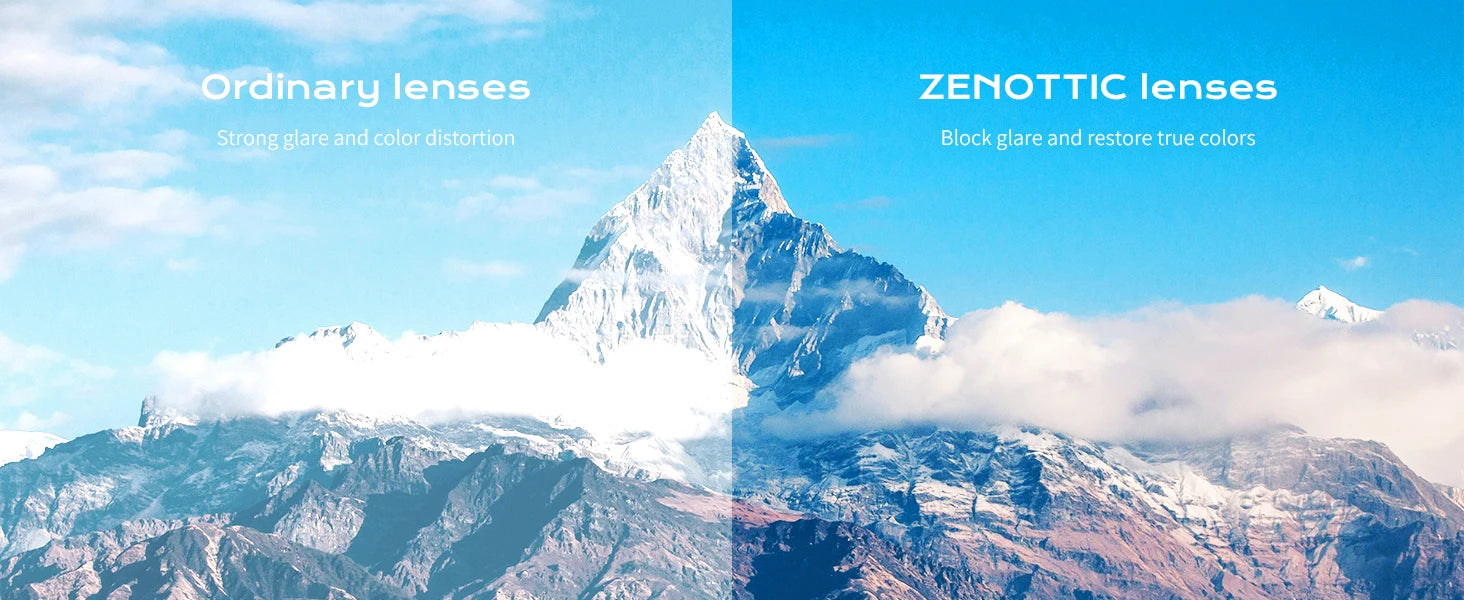 ZENOTTIC Fashion Women Butterfly Prescription Sunglasses Handmade Acetate Myopia Sun Glasses Square Polarized Optical Shade