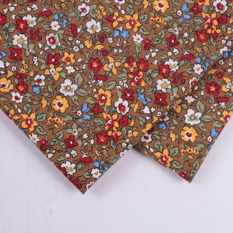 Vải Cotton Họa Tiết Tim Nơ Bướm Cho Quần Áo Nữ & Bé