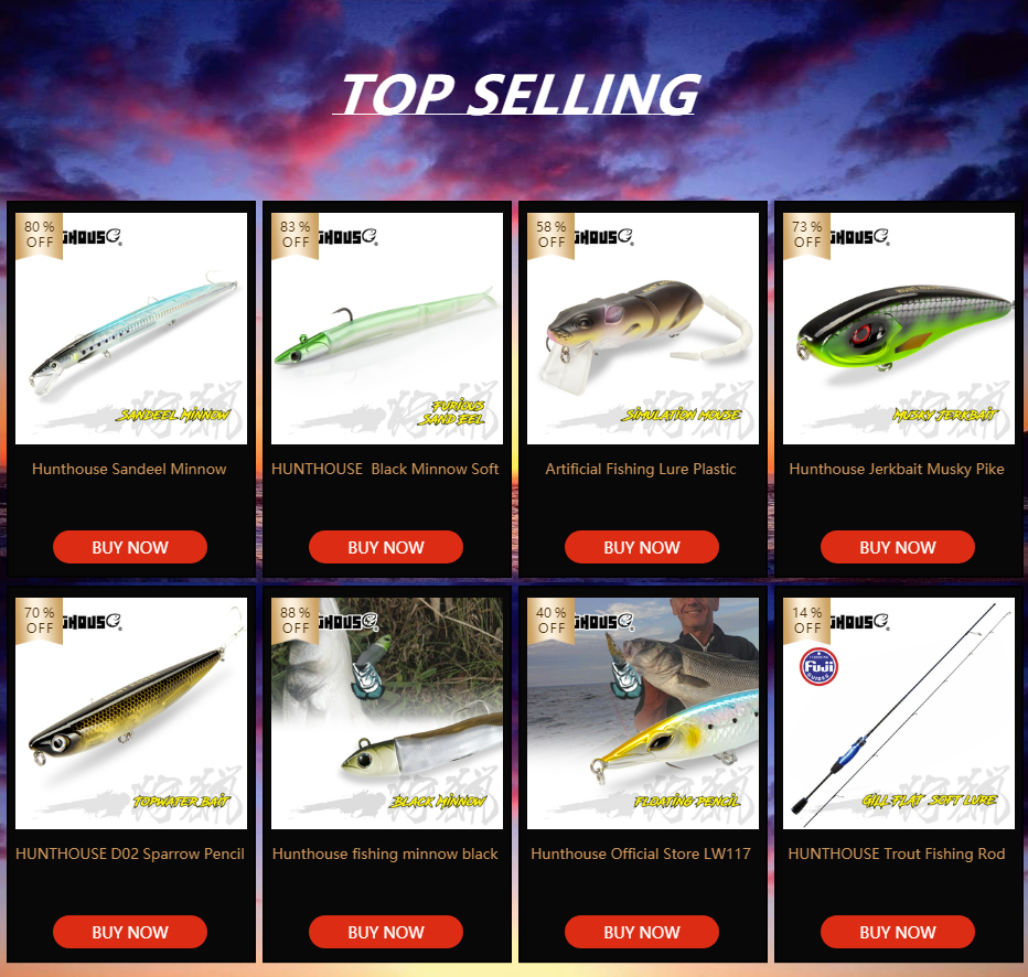 Mồi Câu Cá Hình Chuột Hunthouse Swimbait Có Lưỡi - Daisan Mart