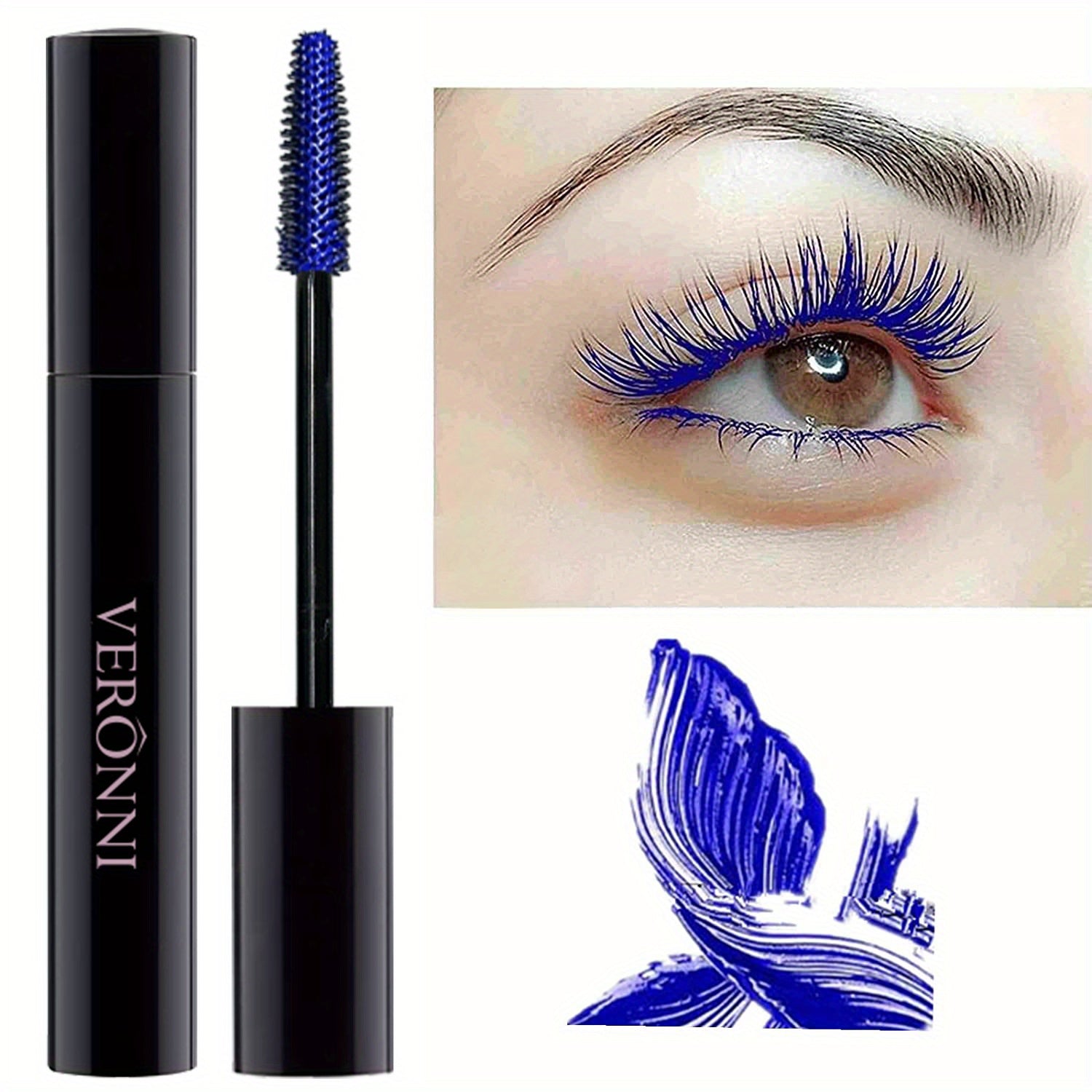 Mascara 5 Màu - Dài Cong Bền Màu Cho Lễ Hội - Daisan Mart