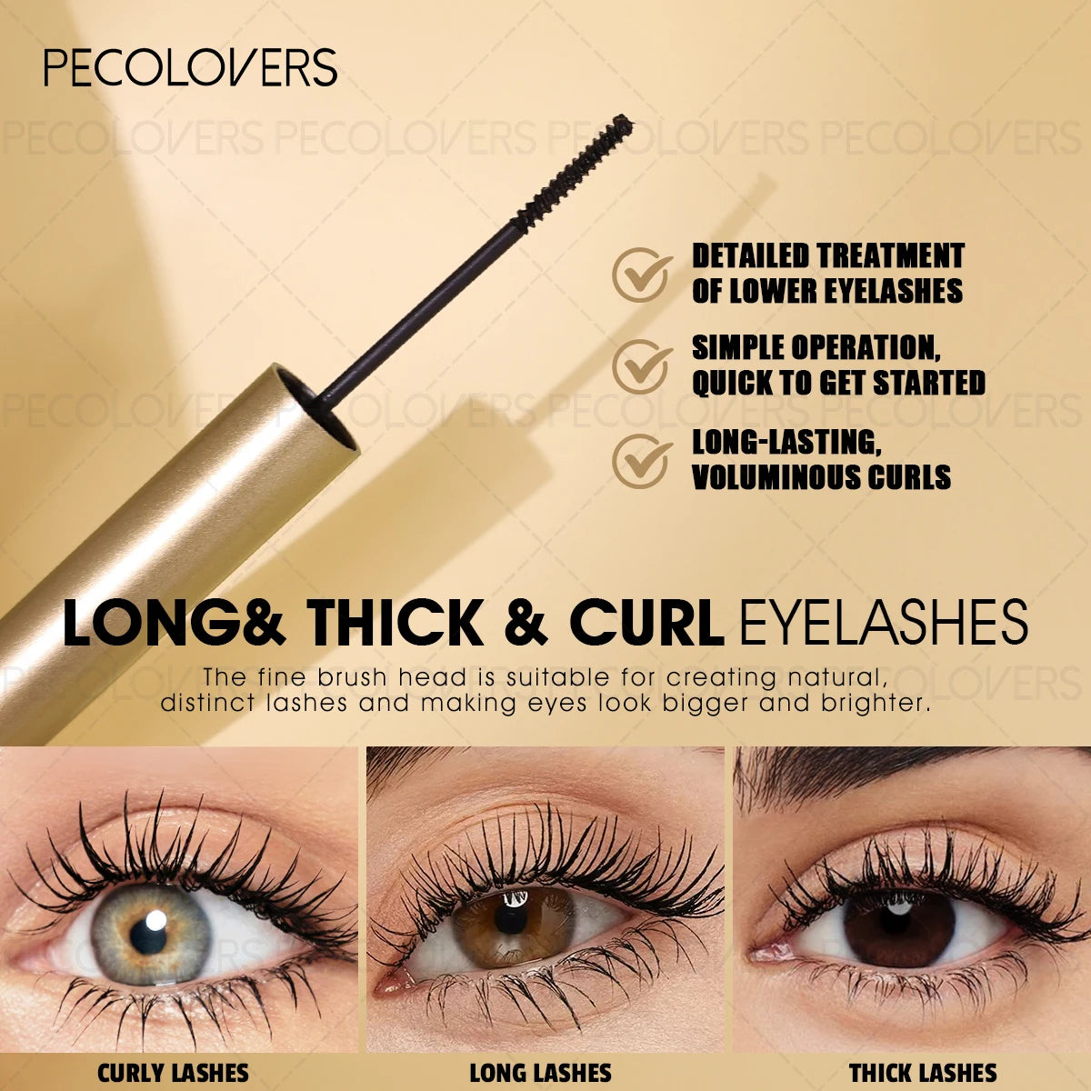 MASCARA ĐEN CHỐNG NƯỚC ĐẸP TỰ NHIÊN CHO MẮT TO - Daisan Mart