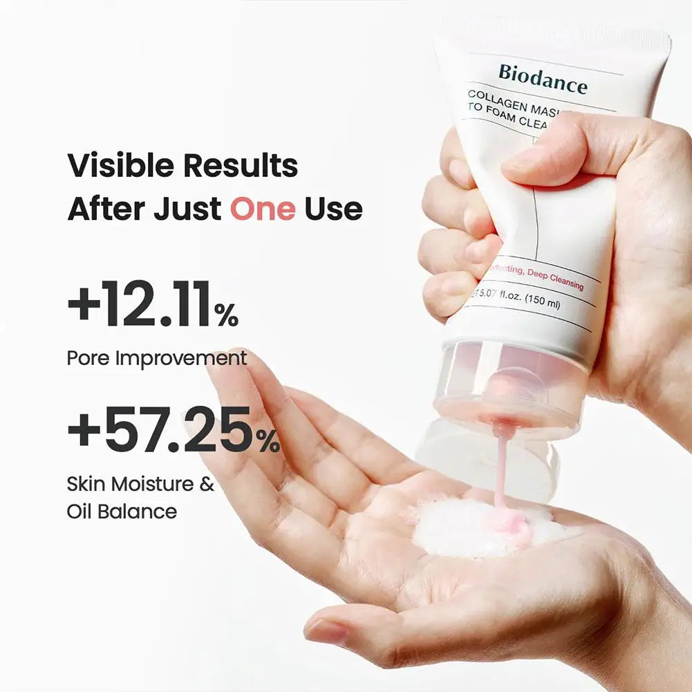 Sữa Rửa Mặt Collagen Kiểm Soát Dầu, Sáng Da 150ml - Daisan Mart