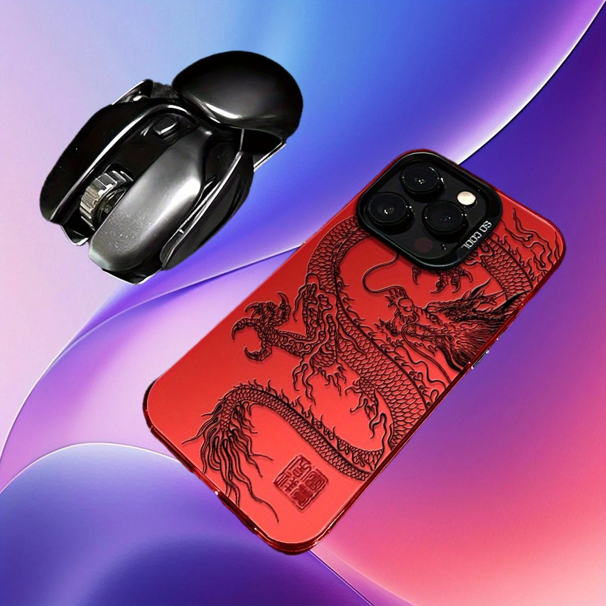 Ốp Lưng Nam XR Đen Mờ Dòng iPhone 16/15/14/13 Pro - Daisan Mart