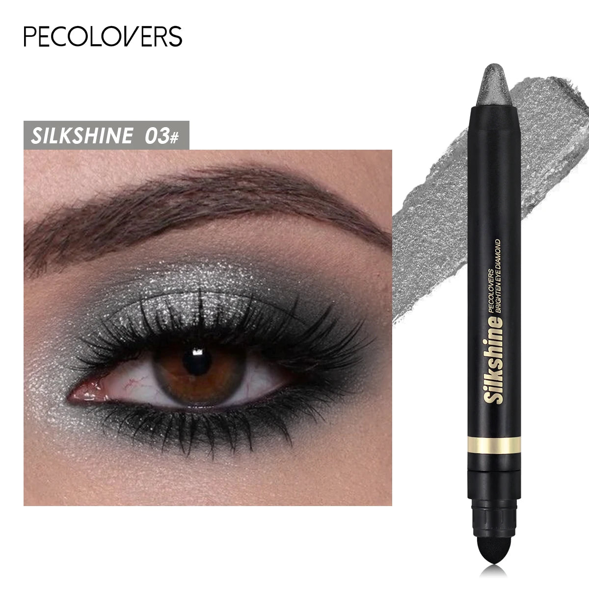 Waterproof Long Lasting Matte Glitter Eyeshadow Pen