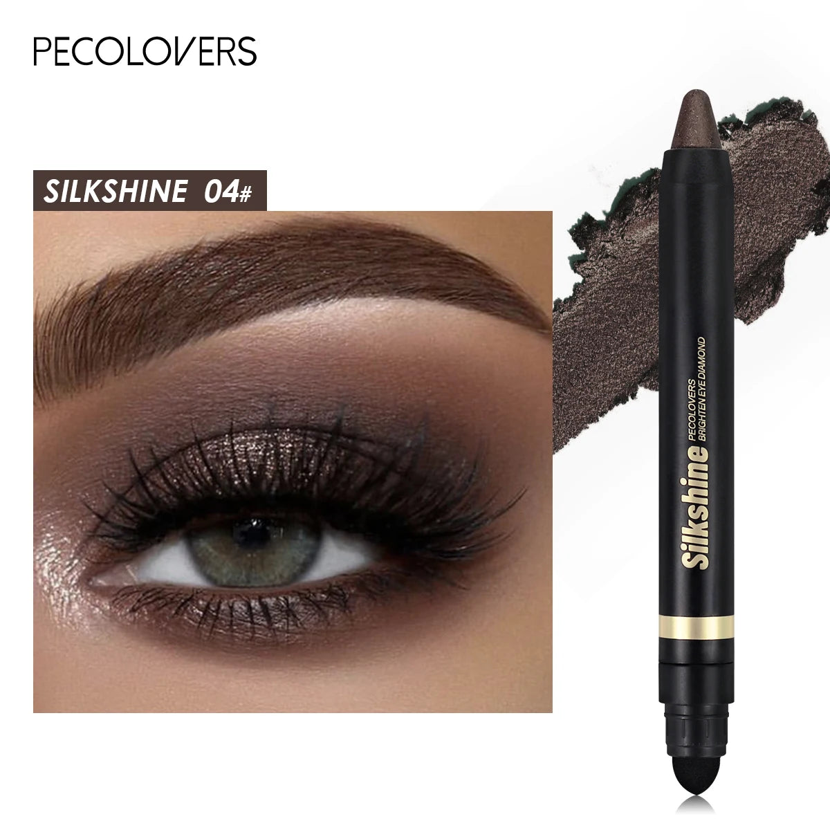 Waterproof Long Lasting Matte Glitter Eyeshadow Pen