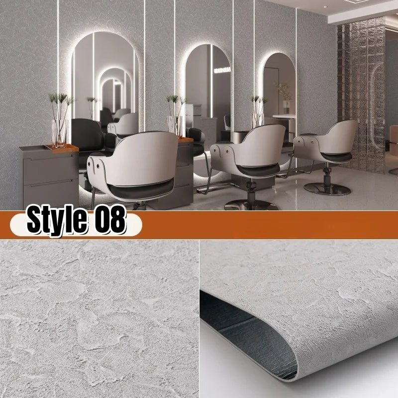 Giấy Dán Tường 3D Vân Đá Travertine Dẻo Tự Dính - Daisan Mart