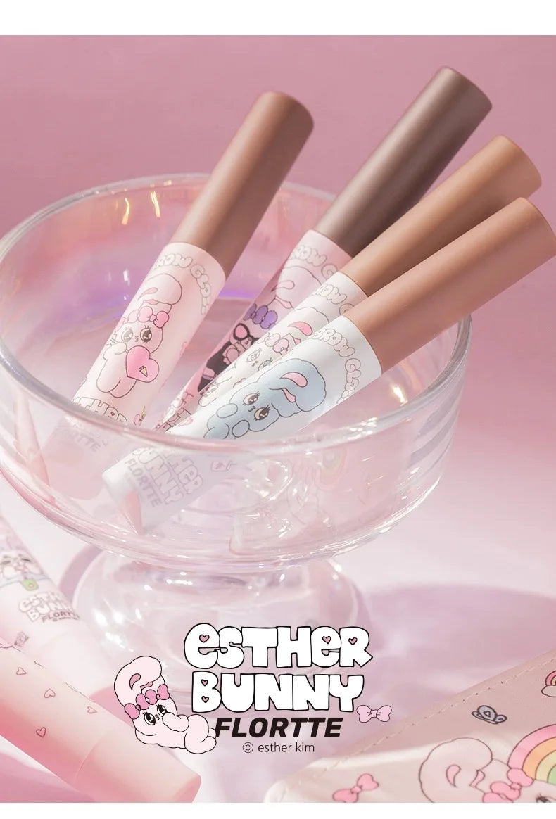 FLORTTE BUNNY Kem Nhuộm Chân Mày Lâu Trôi Tự Nhiên - Daisan Mart
