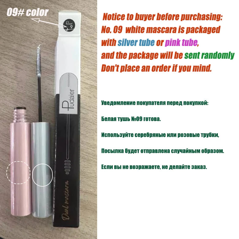 Mi Mascara Trắng 4D Dài Cong Tự Nhiên Chống Nước - Daisan Mart