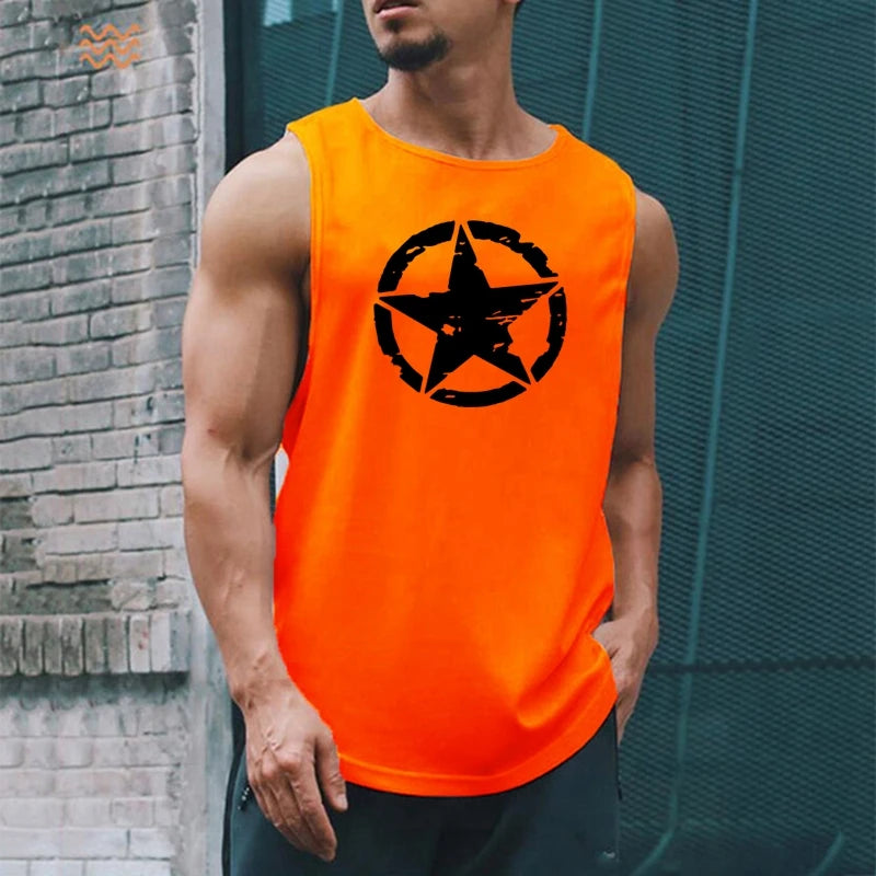 Áo Thun Nam Thể Thao Nhanh Khô Tập Gym Không Tay - Daisan Mart