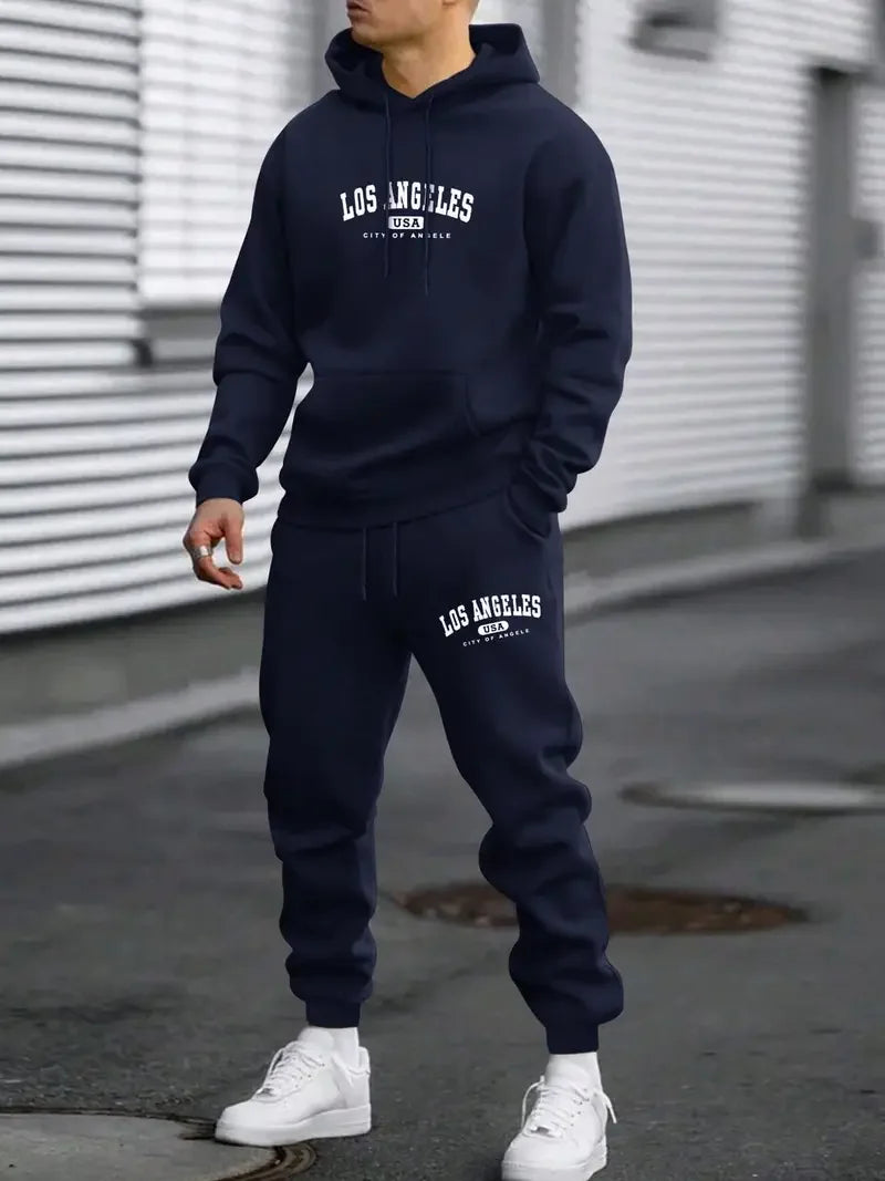 Bộ Thể Thao Nam Phong Cách Phố Thu Đông Năng Động - Daisan Mart