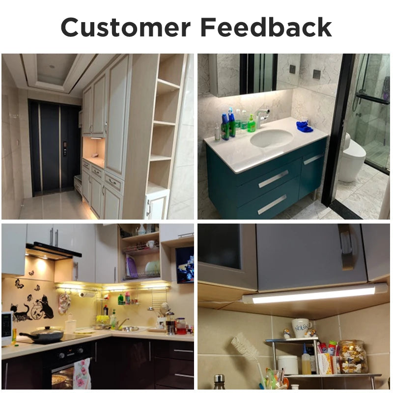 Super Bright LED Tube Lights for Kitchen and Bedroom Decoration