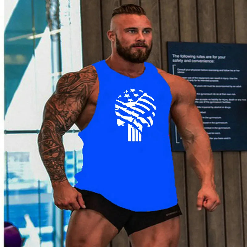 Áo Thun Gym Nam Body, Ba Lỗ Tập Gym, Thoáng Khí - Daisan Mart