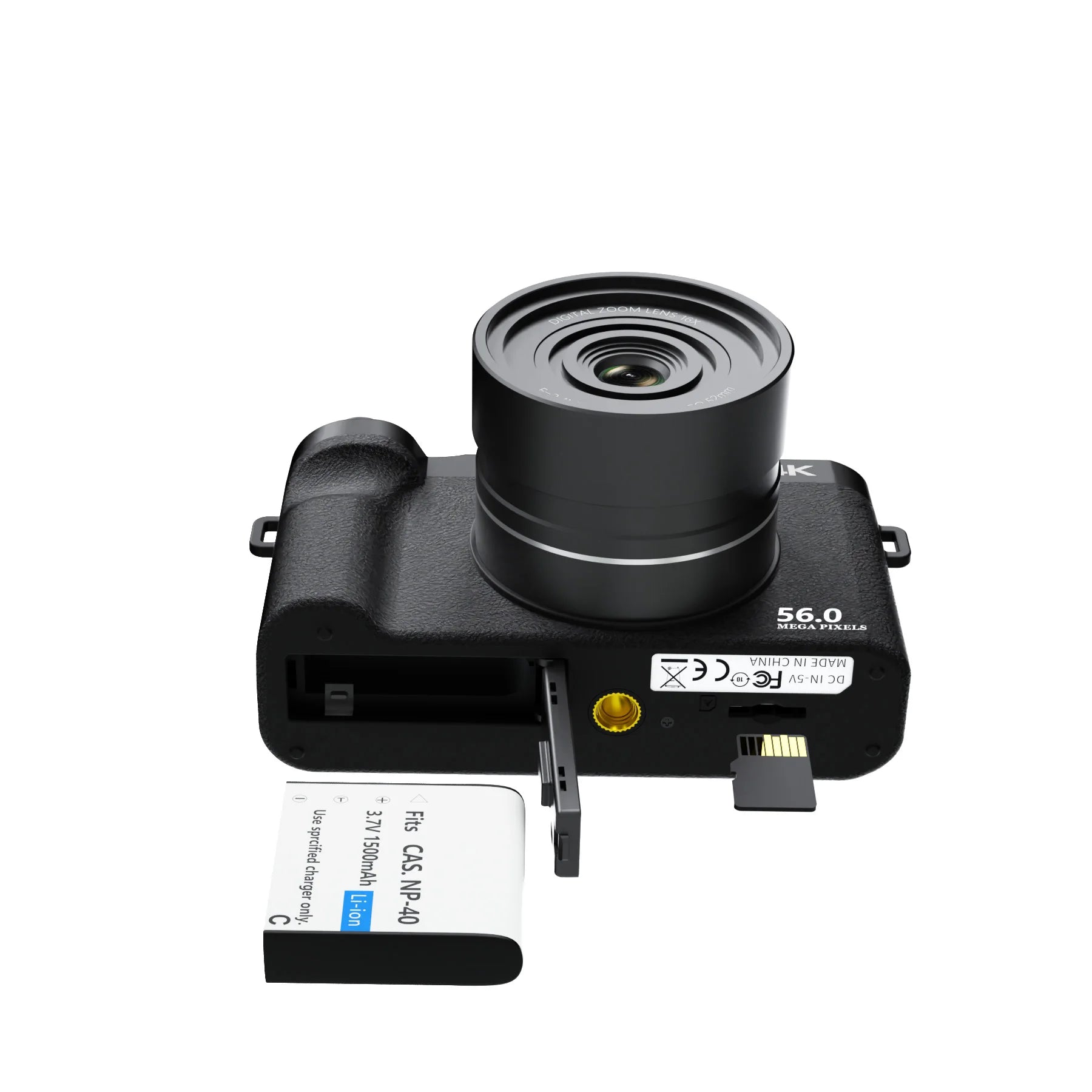 Máy ảnh 4K Wifi nhỏ gọn chụp ảnh chuyên nghiệp vintage - Daisan Mart