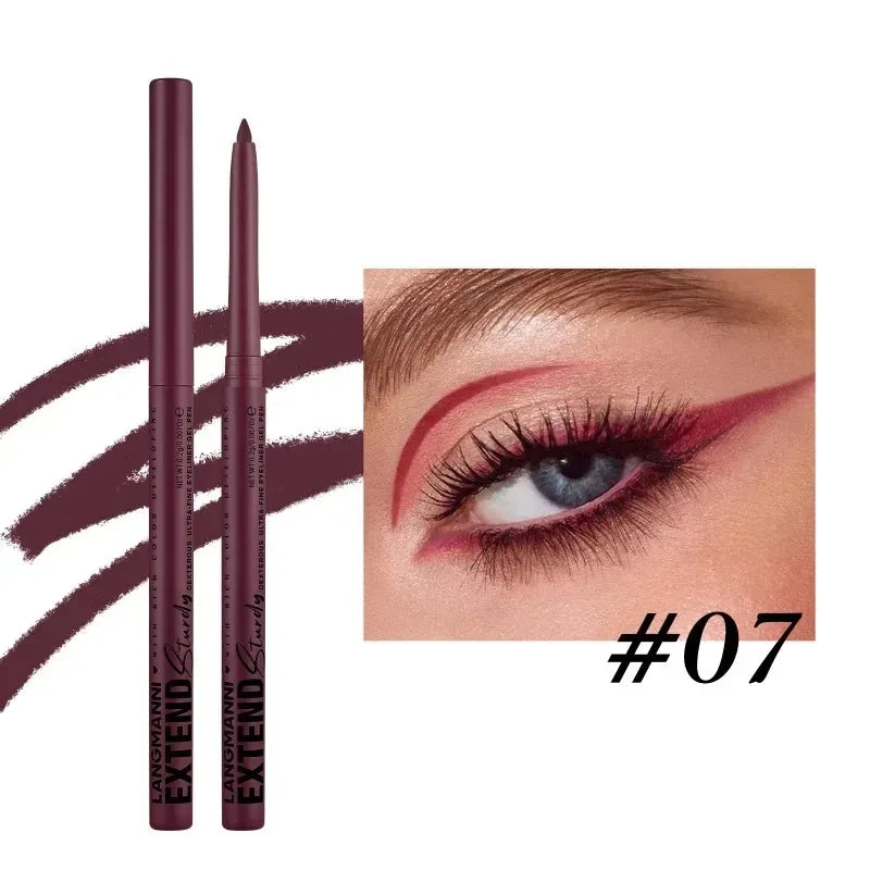 Bút Kẻ Mắt Gel 12 Màu Chống Nước Lâu Trôi Gothic Punk - Daisan Mart