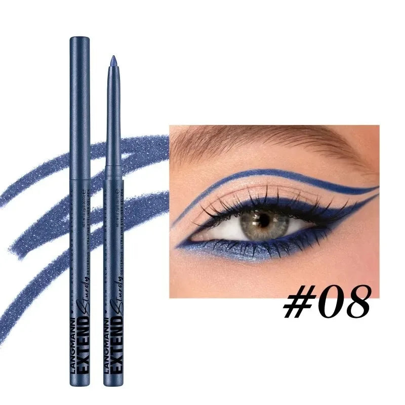 Bút Kẻ Mắt Gel 12 Màu Chống Nước Lâu Trôi Gothic Punk - Daisan Mart