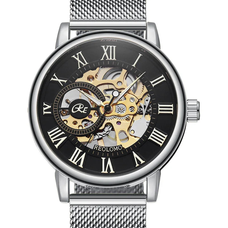 Men's super light mechanical watch, fashionable business man