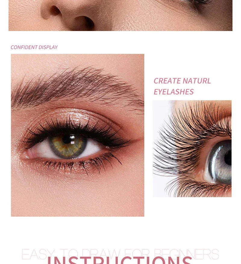 Mascara Tơ Tằm Dài & Dày, Chống Lem, Không Trôi - Daisan Mart