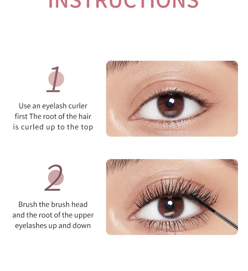 Mascara Tơ Tằm Dài & Dày, Chống Lem, Không Trôi - Daisan Mart