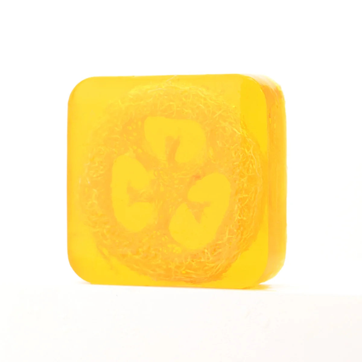 S+100g Lemon Oil Loofah Soap for Deep Cleansing Glowing Body Face Moisturizing Bar Soap Lavender Essential Oil Loofah Soap Bar - Daisan Mart