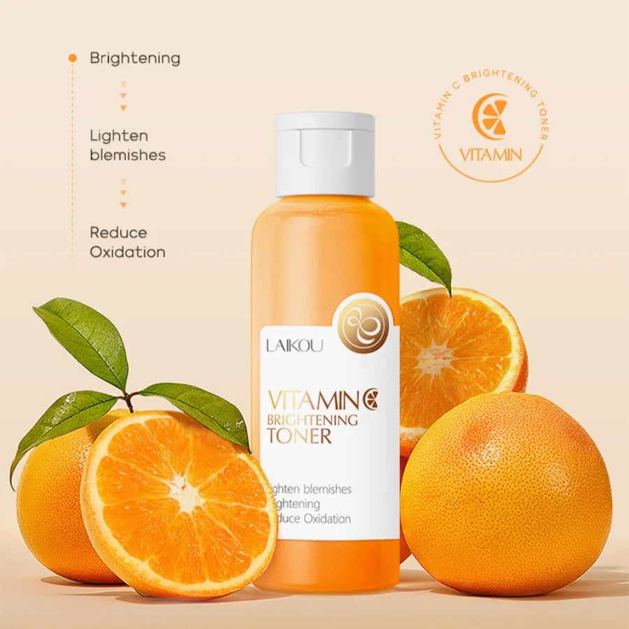 Vitamin C Brightening Toner 100ml Skin Care Hydrating Moisturizer for Glowing Skin with Antioxidant Properties Korean Skin Care