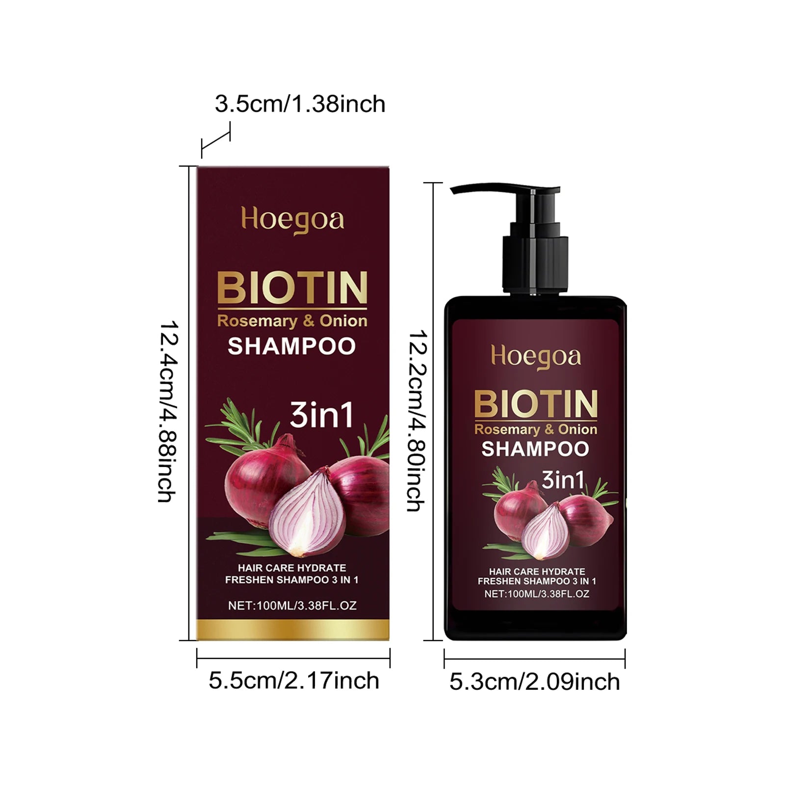 Dầu Gội Hành Đỏ - Ngăn Rụng, Phục Hồi & Dưỡng Tóc - Daisan Mart