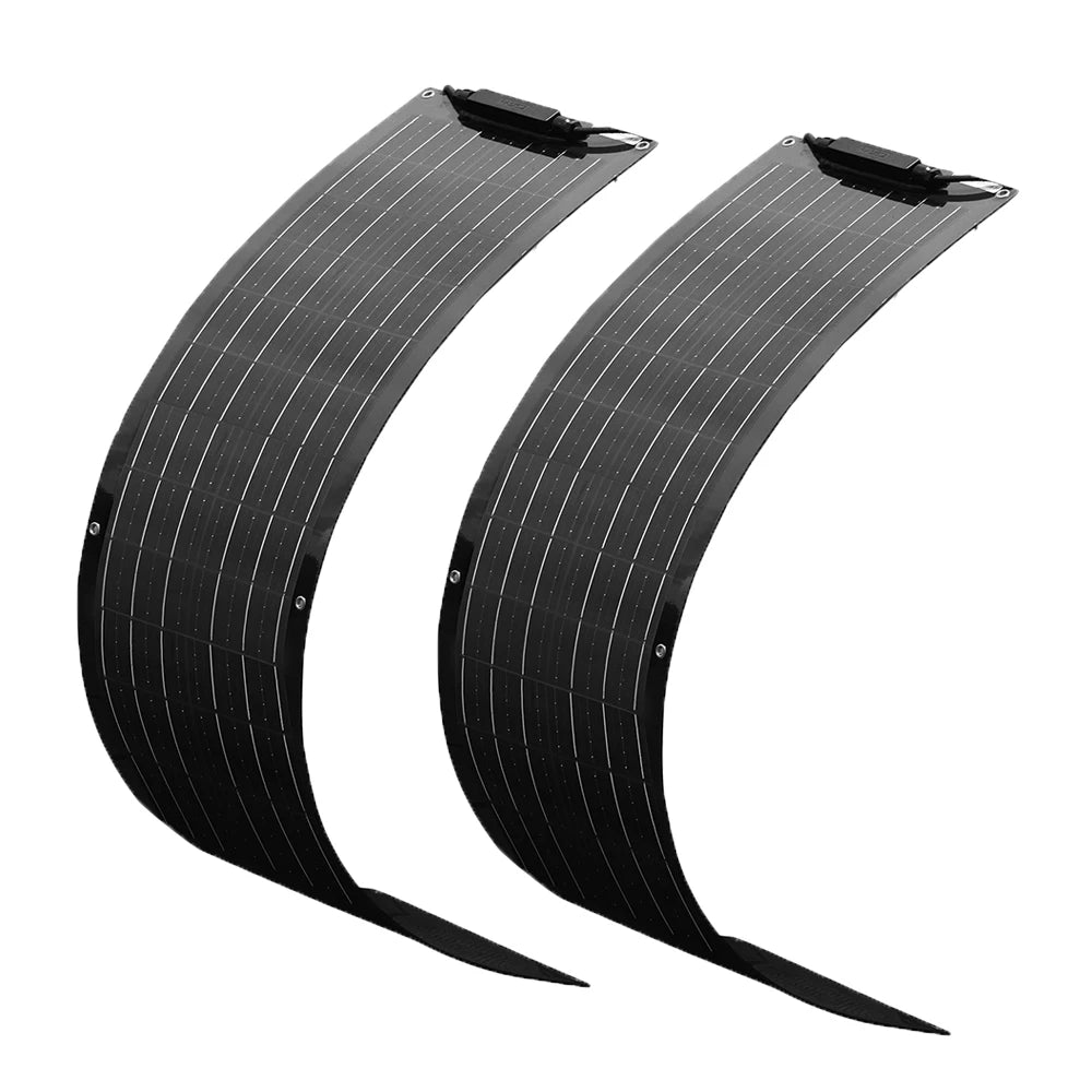 50W 100W Flexible Solar Panel Kit 12V Battery Charger Monocrystalline Cell Solar System Module For Home Camping Car RV Boat - Daisan Mart