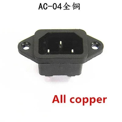 Ổ Cắm Điện Đen Rewirable 10A 250V C13 C14 PDU UPS - Daisan Mart