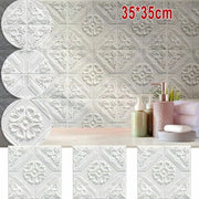 Miếng Dán Tường 3D Giả Gạch Chống Nước Tự Dán 35cm - Daisan Mart