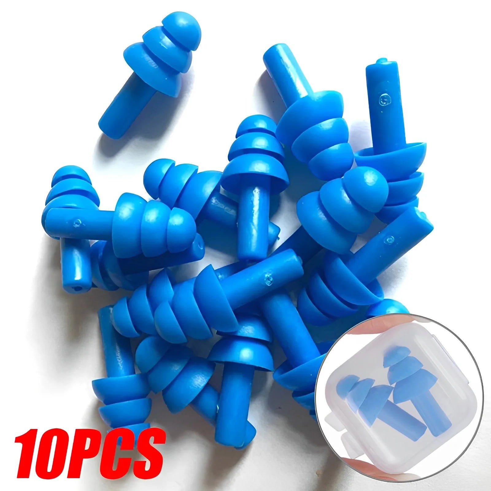 Nút Tai Chống Nước Giảm Ồn Silicone Cho Bơi Lội - Daisan Mart