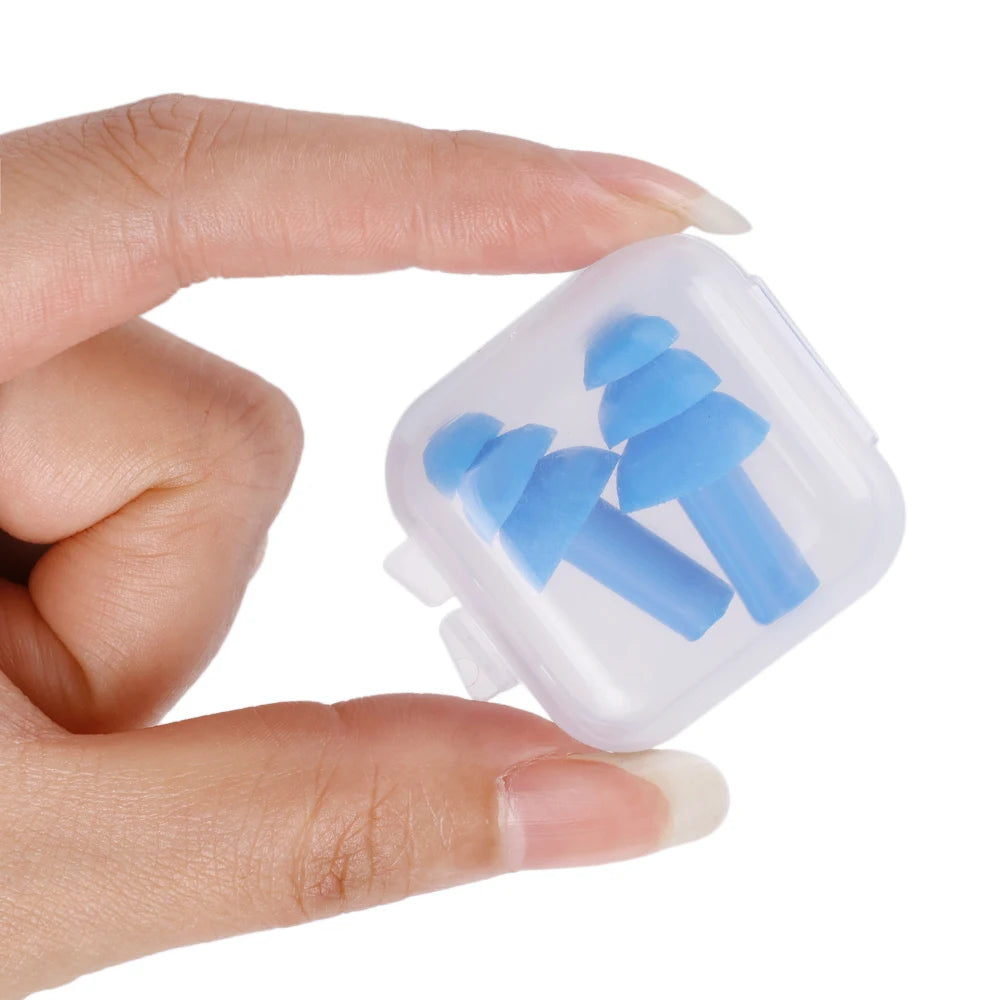 Nút Tai Chống Nước Giảm Ồn Silicone Cho Bơi Lội - Daisan Mart