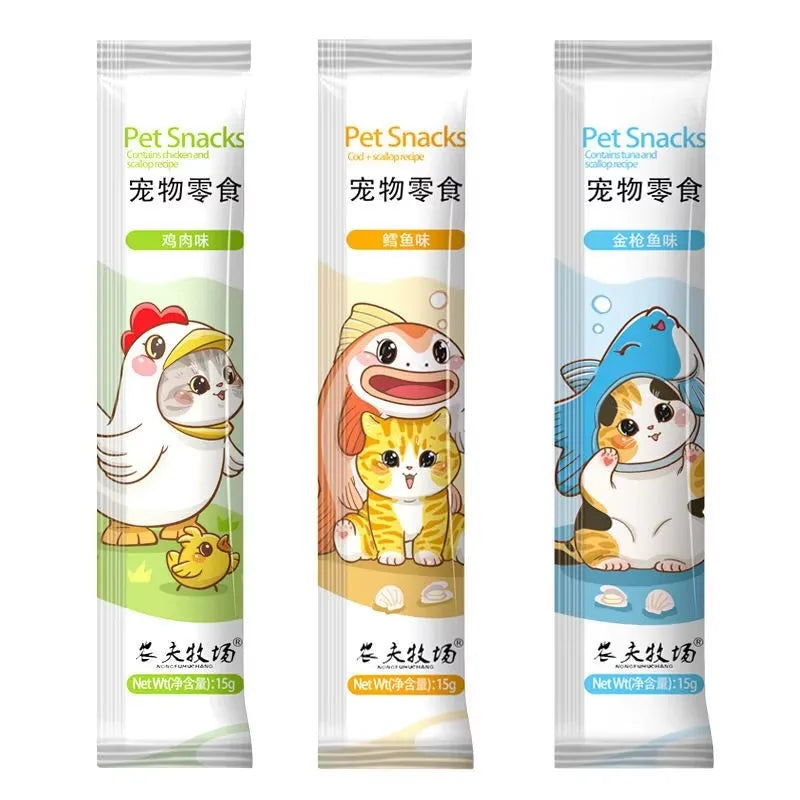Miếng Thưởng Mèo Cưng - Dinh Dưỡng Cá Hồi & Cá Ngừ - Daisan Mart