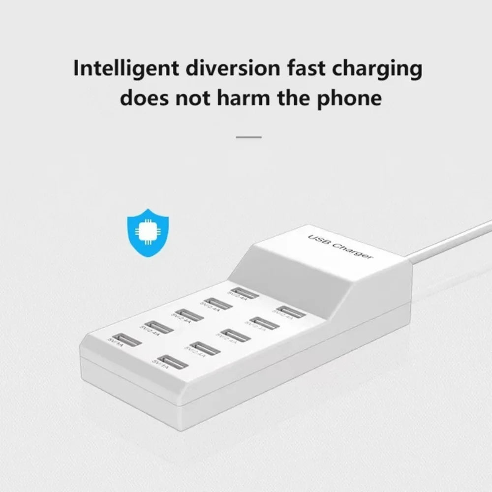 Sạc Nhanh Đa Năng 50W - Hub USB C PD 10-trong-1 - Daisan Mart