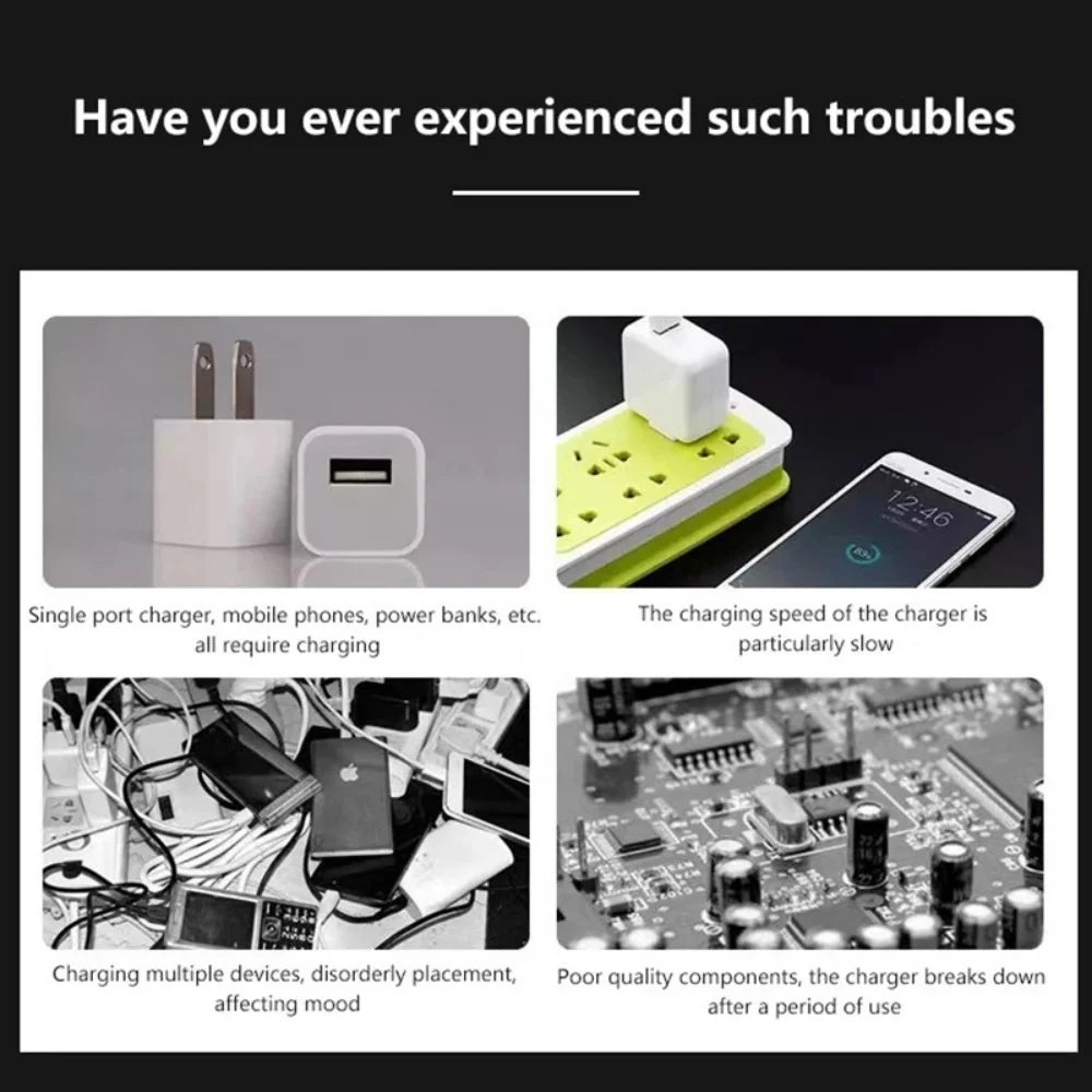 Sạc Nhanh Đa Năng 50W - Hub USB C PD 10-trong-1 - Daisan Mart