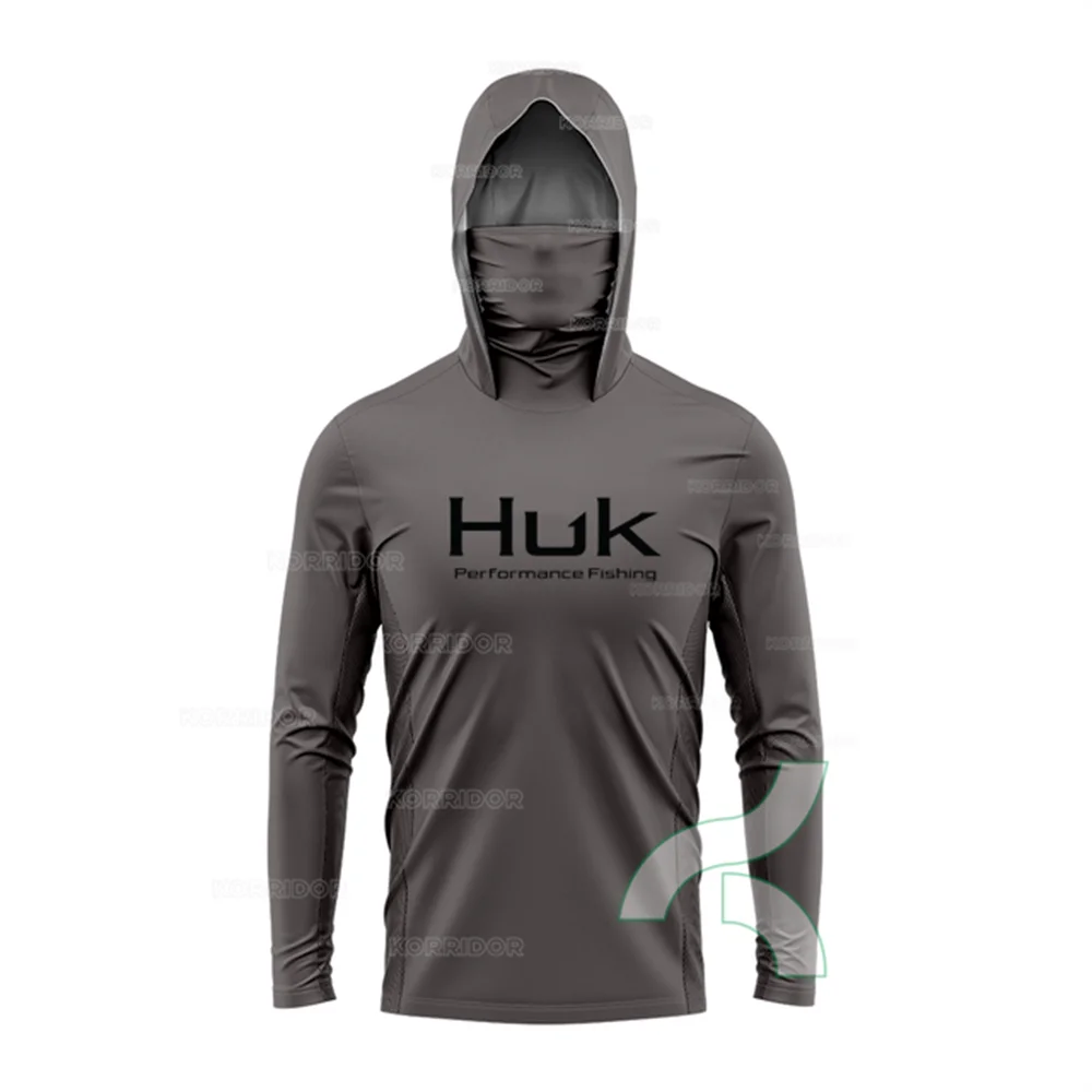 Áo Chống Nắng HUK Nam: Áo Câu Cá Chống UV Có Mũ - Daisan Mart