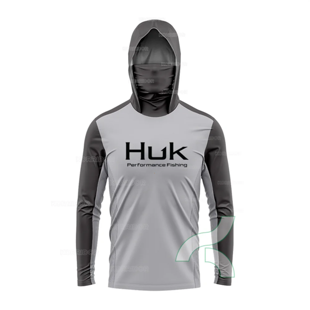 Áo Chống Nắng HUK Nam: Áo Câu Cá Chống UV Có Mũ - Daisan Mart