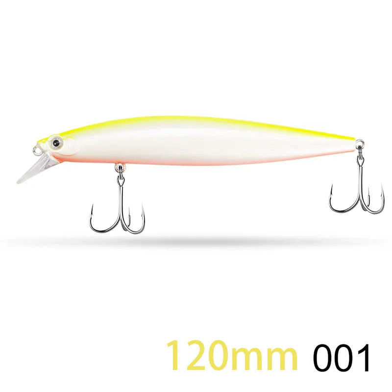 D1 Minnow Fishing Bait Suspending Floating 145mm/120mm Artifcial Wobblers For Bass Tuna Flatfish