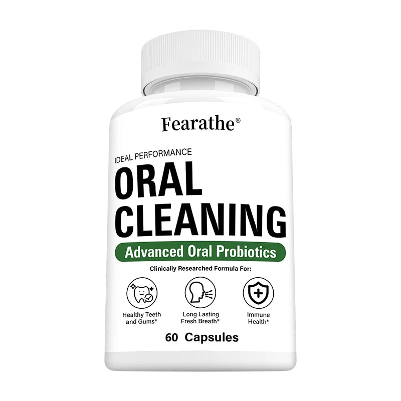 Oral Cleanse Advanced Oral Probiotics for Bad Breath, Tonsil Stones, Teeth and Gum Health, Immune Health, Non-GMO - Daisan Mart