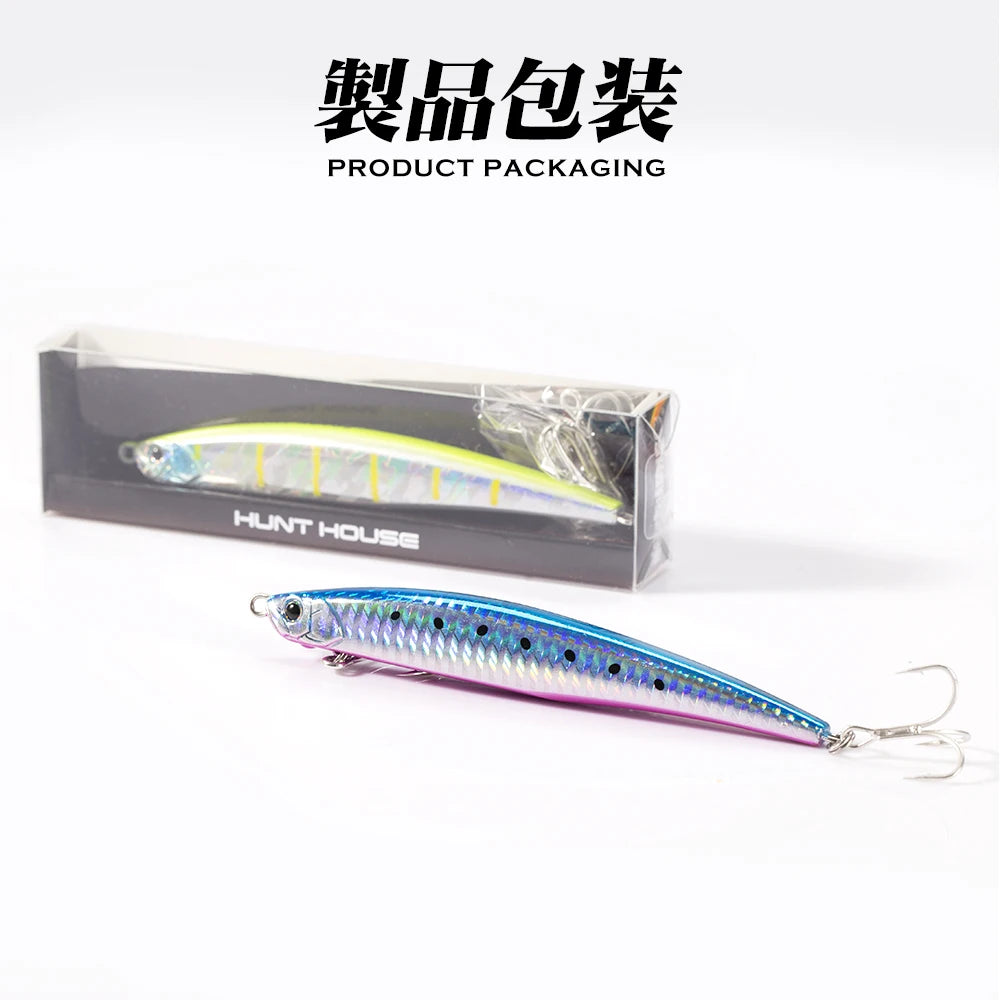 Lure Câu Cá Biển Hunthouse Chìm 125/175mm 40/50g - Daisan Mart