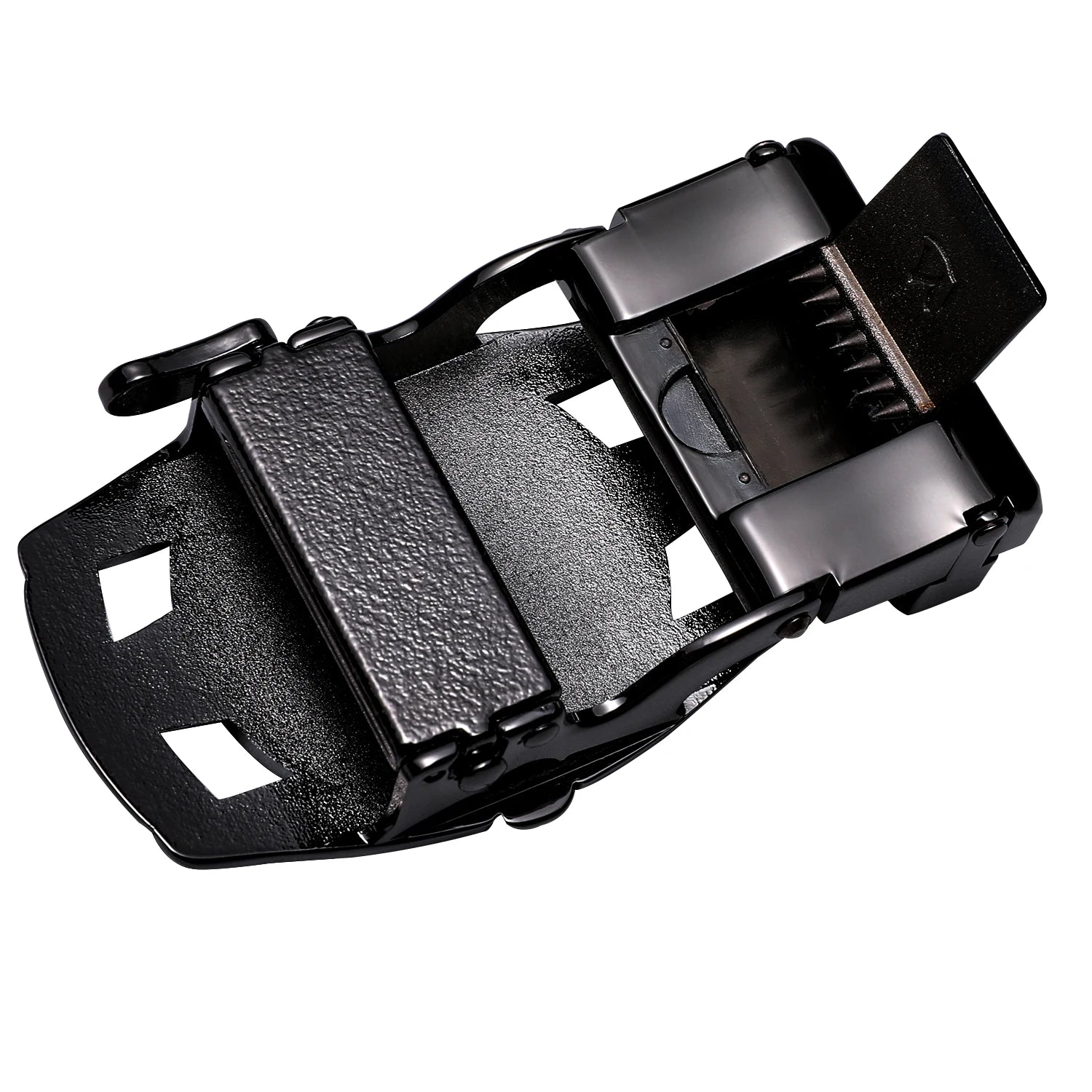 Thắt Lưng Da Xanh Đậm Hi-Tie Rồng Tự Động Nam XXL - Daisan Mart
