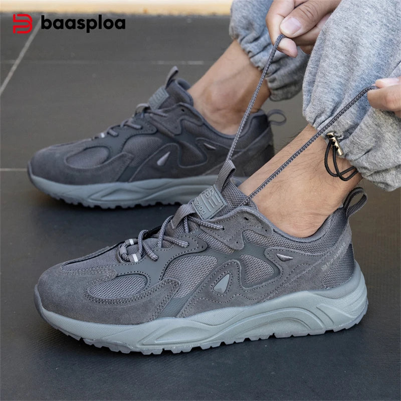 Giày Thể Thao Nam Baasploa Thoáng Khí Chống Trượt